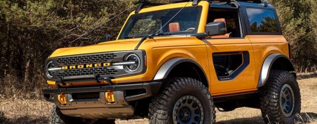 New 2021 Ford Bronco
