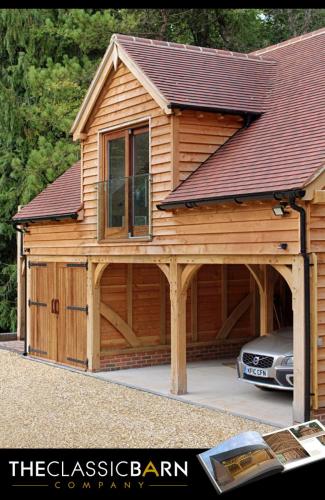 Garage with Room Above Outbuilding