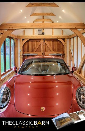 Oak Outbuilding For Sports Car